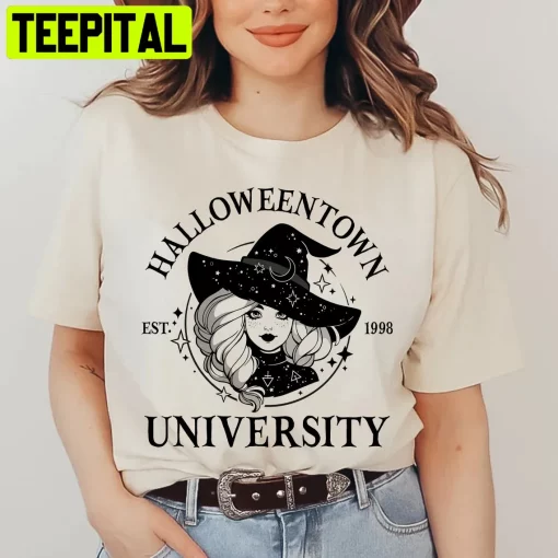 Halloweentown University Est 1998 Trick Or Treat Witch Unisex T-Shirt