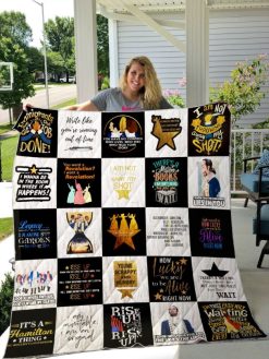 Hamilton (Musical) Combined Quilt Blanket