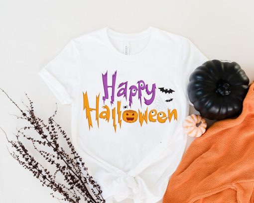 Happy Witch Hocus Pocus Basic Witch Happy Pumpkin Disney Halloween Unisex T-Shirt