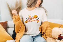 Happy Witch Hocus Pocus Basic Witch Happy Pumpkin New Design Disney Halloween Unisex T-Shirt