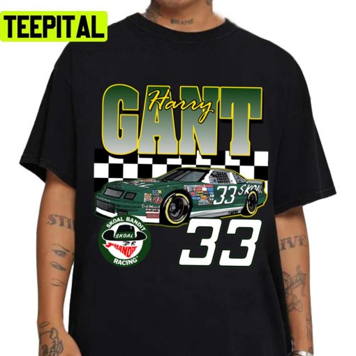 Harry Gant Retro Nascar Car Racing Unisex T-Shirt