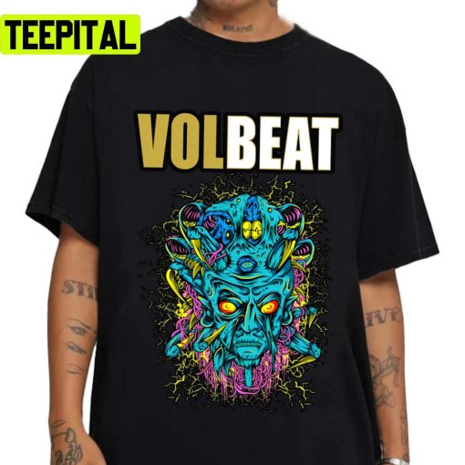 Head Of Alien Volbeat Band Unisex T-Shirt