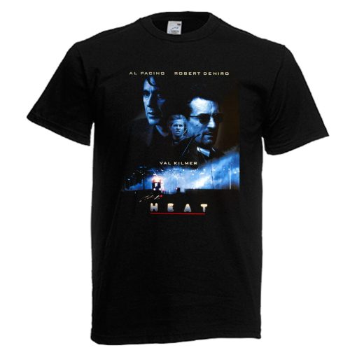 HEAT Movie Al Pacino Mens Black T-Shirt