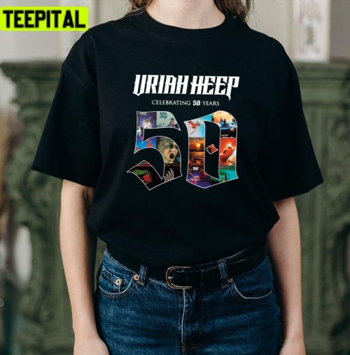 Heep Celebrating 2022 Rock Uriah Heep Band Unisex T-Shirt