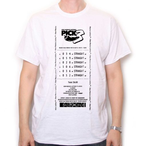 Heisenberg New Mexico Lottery Ticket T-Shirt