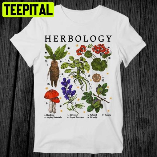 Herbology Plants Botanic Garden Magic Wizard Trending Unisex T-Shirt