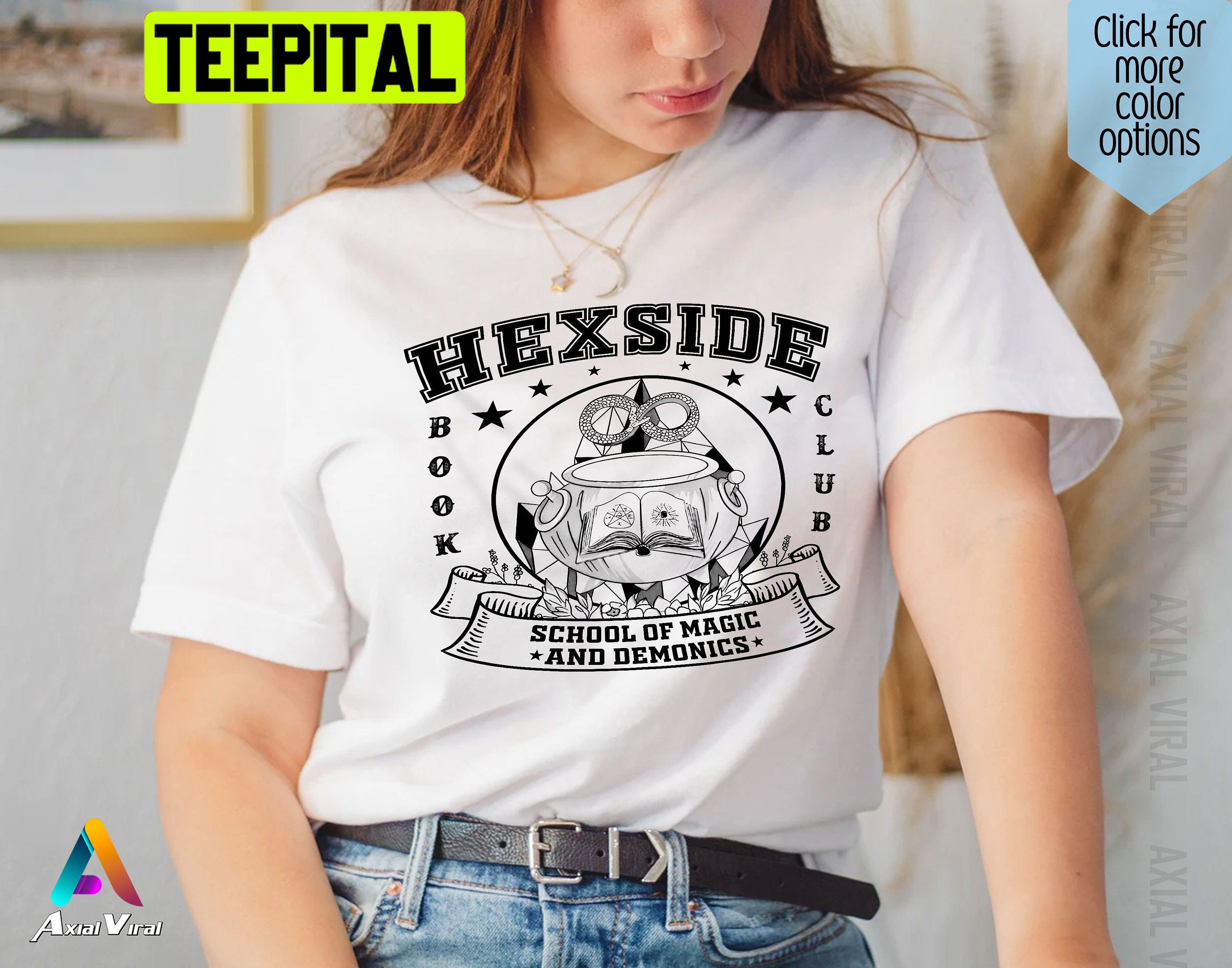 Hexside Book Club The Owl House Trending Unisex Shirt – Teepital