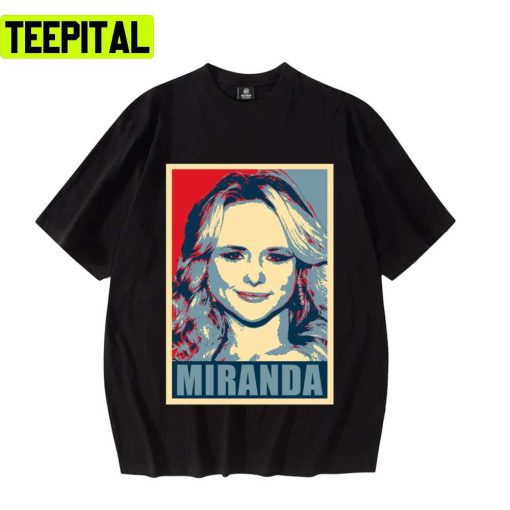 Hope Portrait Miranda Lambert Unisex T-Shirt