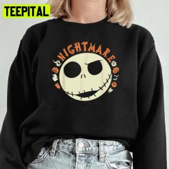 Horror Art The Nightmare Before Christmas Jack Disney Halloween Unisex Sweatshirt