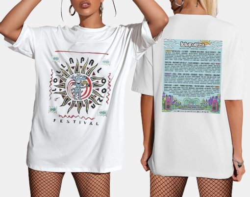 Hot Lollapalooza 2022 Music Festival New Art T-Shirt