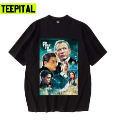 Hot Mobie No Time To Die Daniel Craig Time Trending Design Unisex T-Shirt