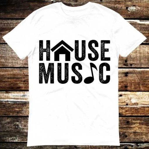 House DJ Nightclub Electronic Dance Music Disc Jockey T-Shirt