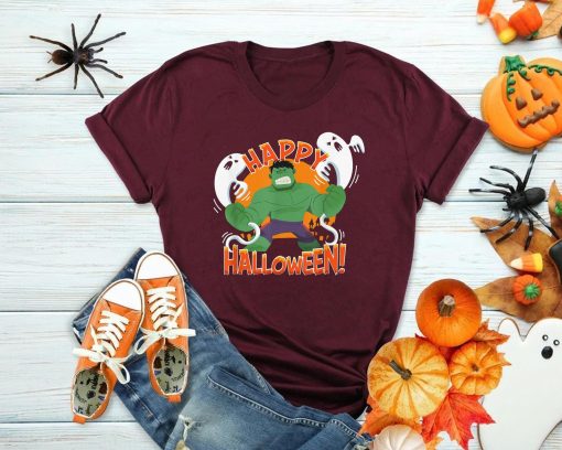 Hulk Happy Halloween Marvel Comics Holiday Unisex T-Shirt