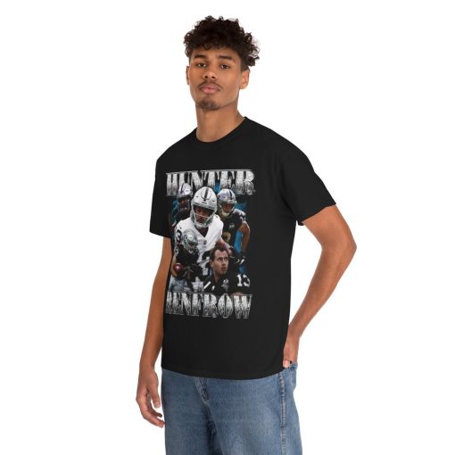 Hunter Renfrow Raiders 90s Bootleg Retro Las Vegas Raiders Nfl Unisex T-Shirt