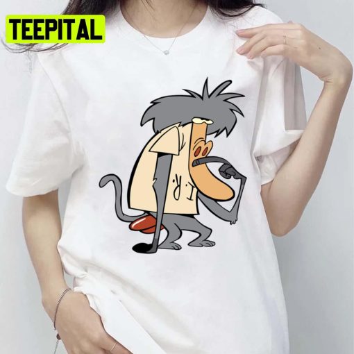 I R Baboon Cow And Chicken Cartoon Unisex T-Shirt