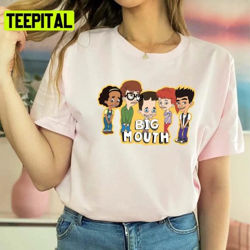 Iconic Cartoon Design Big Mouth Unisex T-Shirt