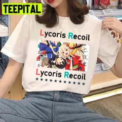 Iconic Design Characters Lycoris Recoil Unisex T-Shirt