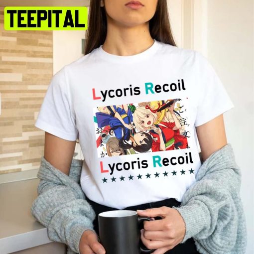 Iconic Design Characters Lycoris Recoil Unisex T-Shirt