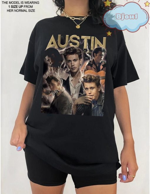 Iconic Illustration Vintage 2022 Movie Merch Telbv_00 Austin Butler Elvis Presley Unisex T-Shirt