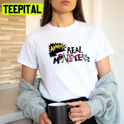 Iconic Logo Design Oblina Ahh Real Monsters Unisex T-Shirt