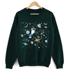 In Space Graphic Wall-E Pixar Disney Sweatshirt