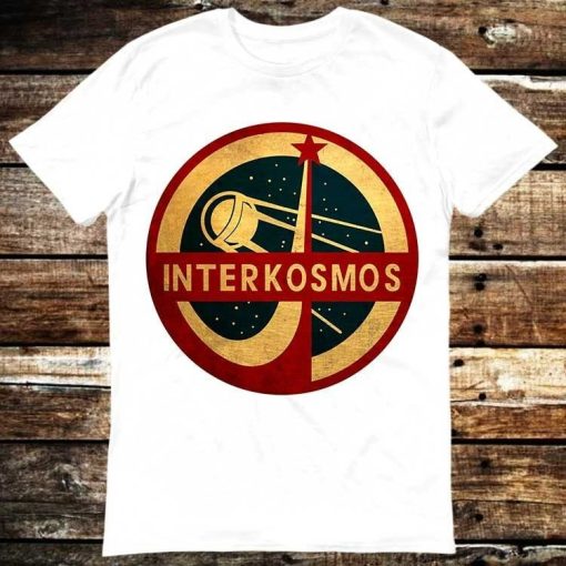 Interkosmos USSR CCCP Soviet Union Space Exploration Program T-Shirt