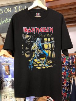 Iron Maiden Rock Band Retro Iron Maiden Live After Death Unisex T-Shirt