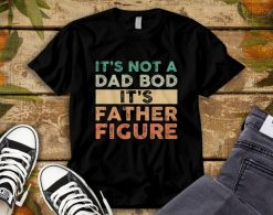 Its Not The Dad Bod Its Father Figure Fathers Day T-Shirt