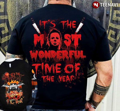 Its The Most Wonderful Time Of The Year Pumpkin Spooky Season Fall Halloween Unisex T-Shirt