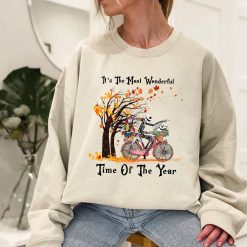 It’s The Most Wonderful Time Of The Year Skeleton Couple Halloween Party Trending Unisex Shirt