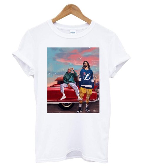 J Cole And Kendrick Lamar Cole X Kung Fu Kenny Team T-Shirt