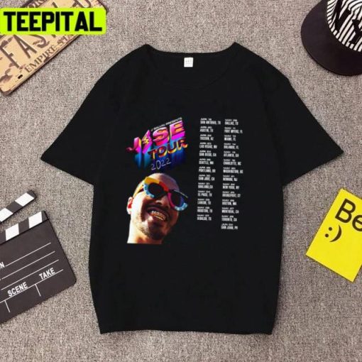 J Jese Balvin Tour Dates 2022 Masapril J Balvin Unisex T-Shirt