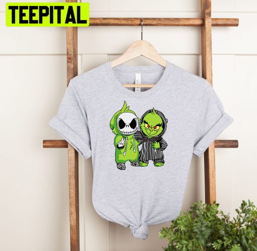 Jack Grinch Skellington Cute Halloween Trending Unisex Shirt