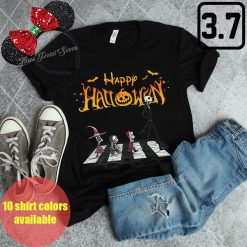 Jack Skellington Matching Disney Halloween Nightmare Before Christmas Unisex T-Shirt