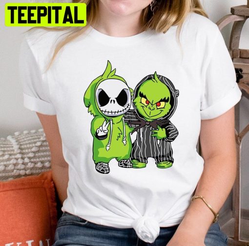 Jack Skellington The Grinch Halloween Unisex T-Shirt