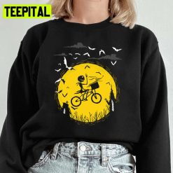 Jack & Zero Take Flight Halloween The Nightmare Before Christmas Unisex Sweatshirt