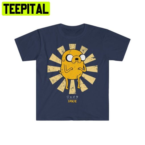 Jake Adventure Time Retro Japanese Trending Unisex T-Shirt