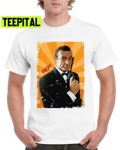 James Bond 007 Sean Connery Retro Film Trending Unisex Shirt