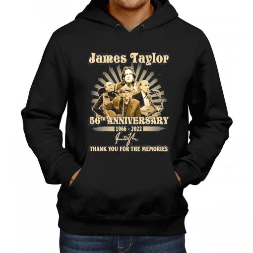 James Taylor 56th Anniversary Thank You For The Memories Unisex Sweatshirt