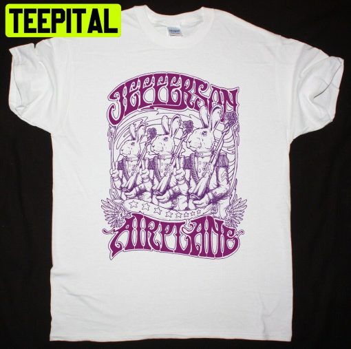 Jefferson Airplane Three Rabbits Trending Unisex Shirt