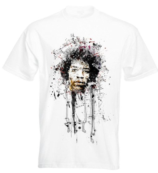 Jimi Hendrix Abstract T-Shirt