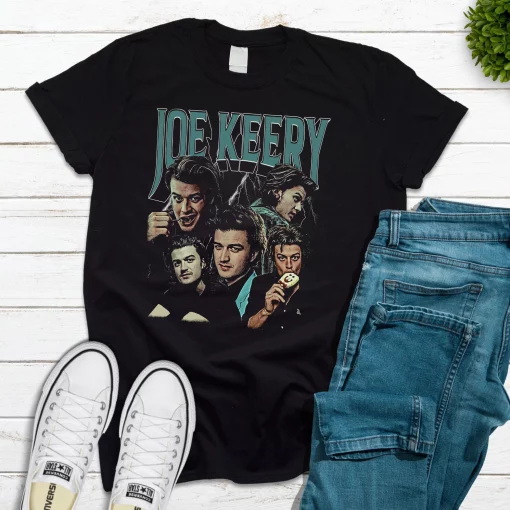 Joe Keery Vintage 90s Illustration Unisex T-Shirt