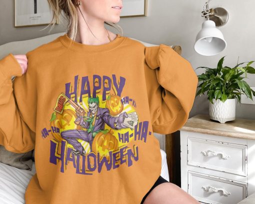 Joker Horror Movie Party Joker Fall Disney Halloween Unisex Sweatshirt