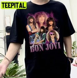 Jon Bon Jovi Rock Band 2022 Tour Trending Unisex Shirt