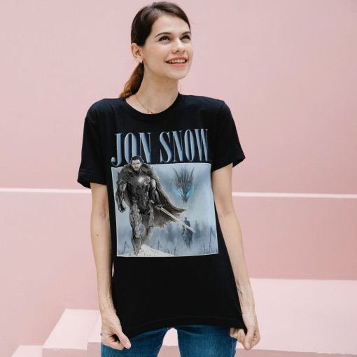 Jon Snow Homage Retro 90s Vintage T-Shirt