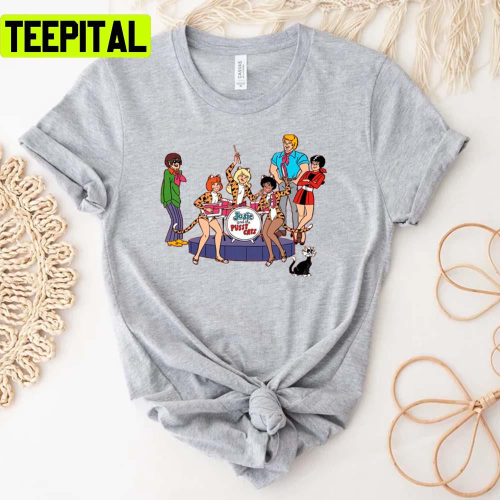 Josie And The Pussycats The Archies Design Unisex T-Shirt – Teepital ...