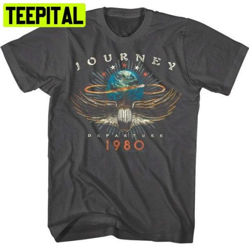 Journey Departures Album Tour 1980 Rock Band Trending Unisex T-Shirt