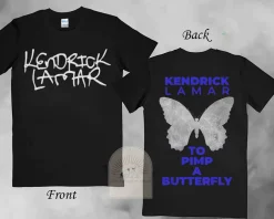 Kendrick Lamar Inspired To Pimp A Butterfly Album New Art T-Shirt