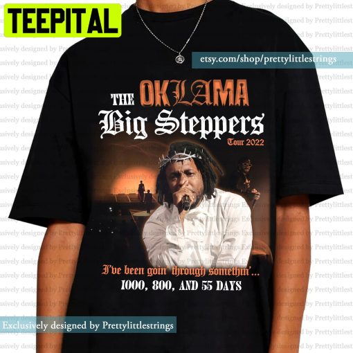 Kendrick Lamar The Big Steppers Tour Oklama 2022 Trending Unisex Shirt