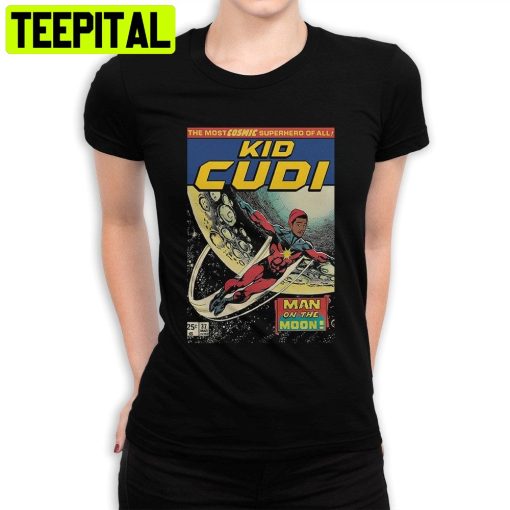 Kid Cudi Man On The Moon Comics Trending Unisex Shirt